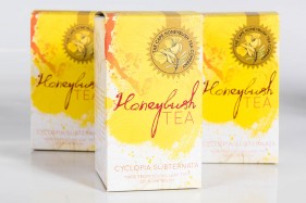 Cape Honeybush Tea packaging